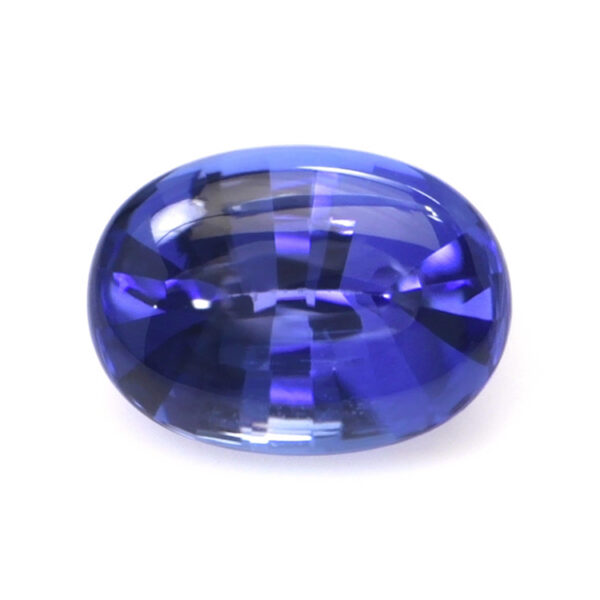 Natural Oval Violetish Blue Tanzanite 2.31Ct.