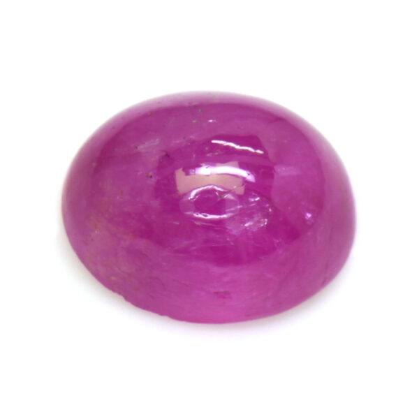 Pinkish Purple Cabochon Sapphire from Africa 5.06 Ct