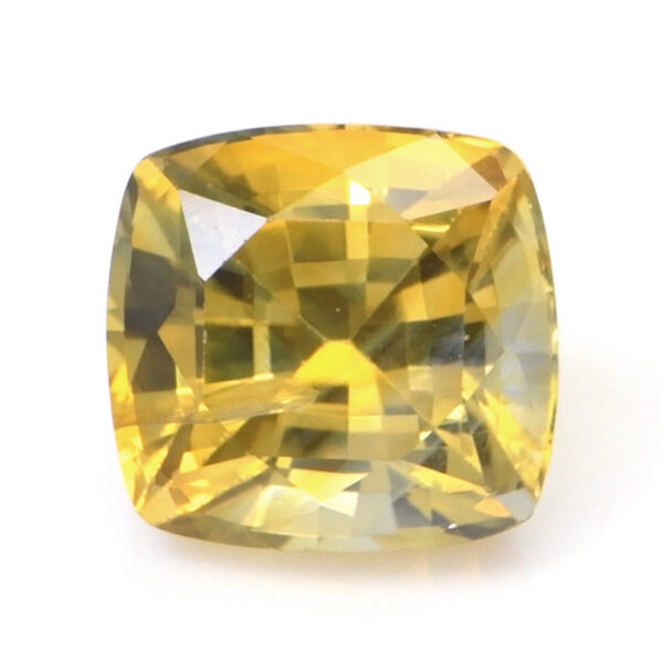 Orangish Yellow Sapphire from Ceylon (Sri Lanka)1.54 Ct.