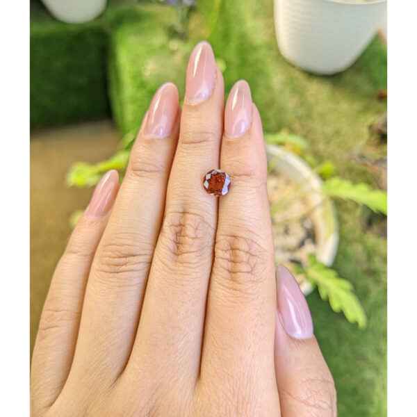 Orange Sapphire from Africa 1.84 Ct