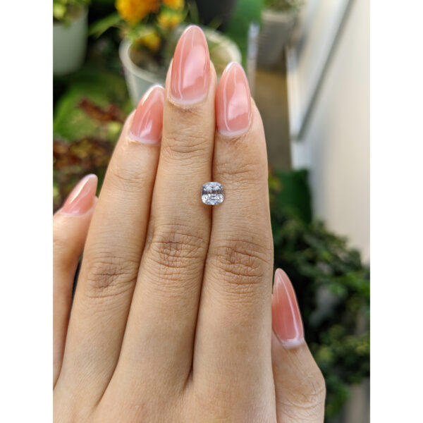 White Sapphire from Ceylon (Sri Lanka)1.16 Ct.