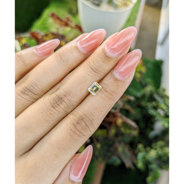 Yellow Sapphire from Ceylon (Sri Lanka)0.82 Ct.