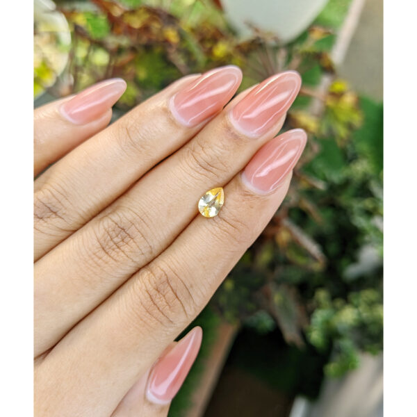 lifestyleimage-3 Yellow Sapphire from Ceylon (Sri Lanka)0.87 Ct.